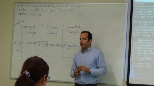 Alex Viana teaching